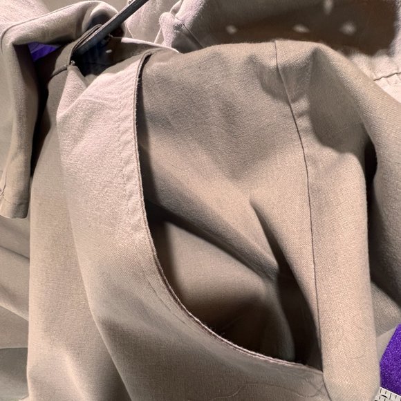 VTG 📌80s Button Down Dress with 3/4 Sleeves and Pockets - Picture 13 of 16